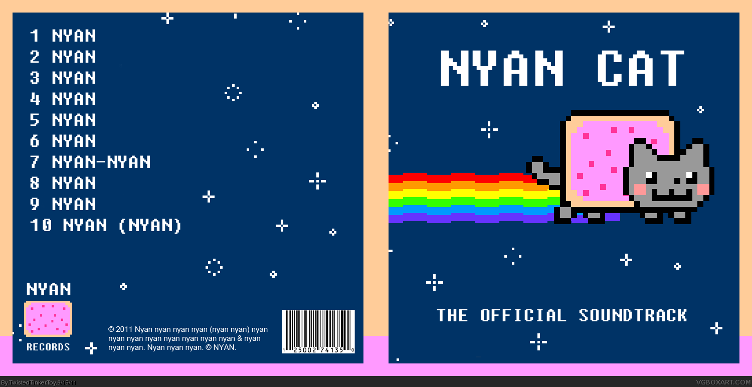 Nyan Cat: The Official Soundtrack box cover