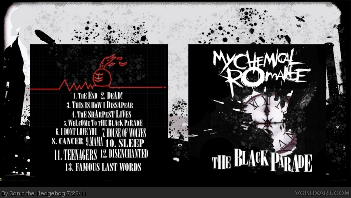 My Chemical Romance - The Black Parade box art cover