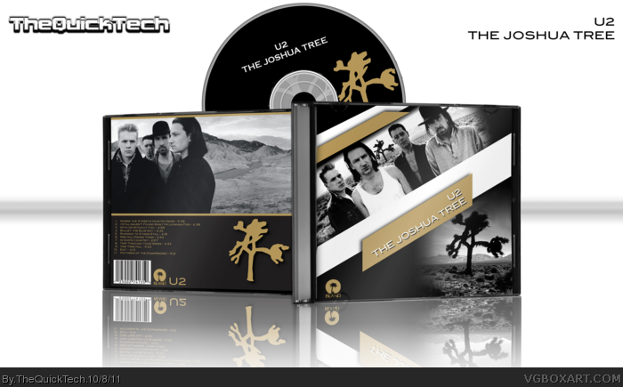 U2 - The Joshua Tree box art cover