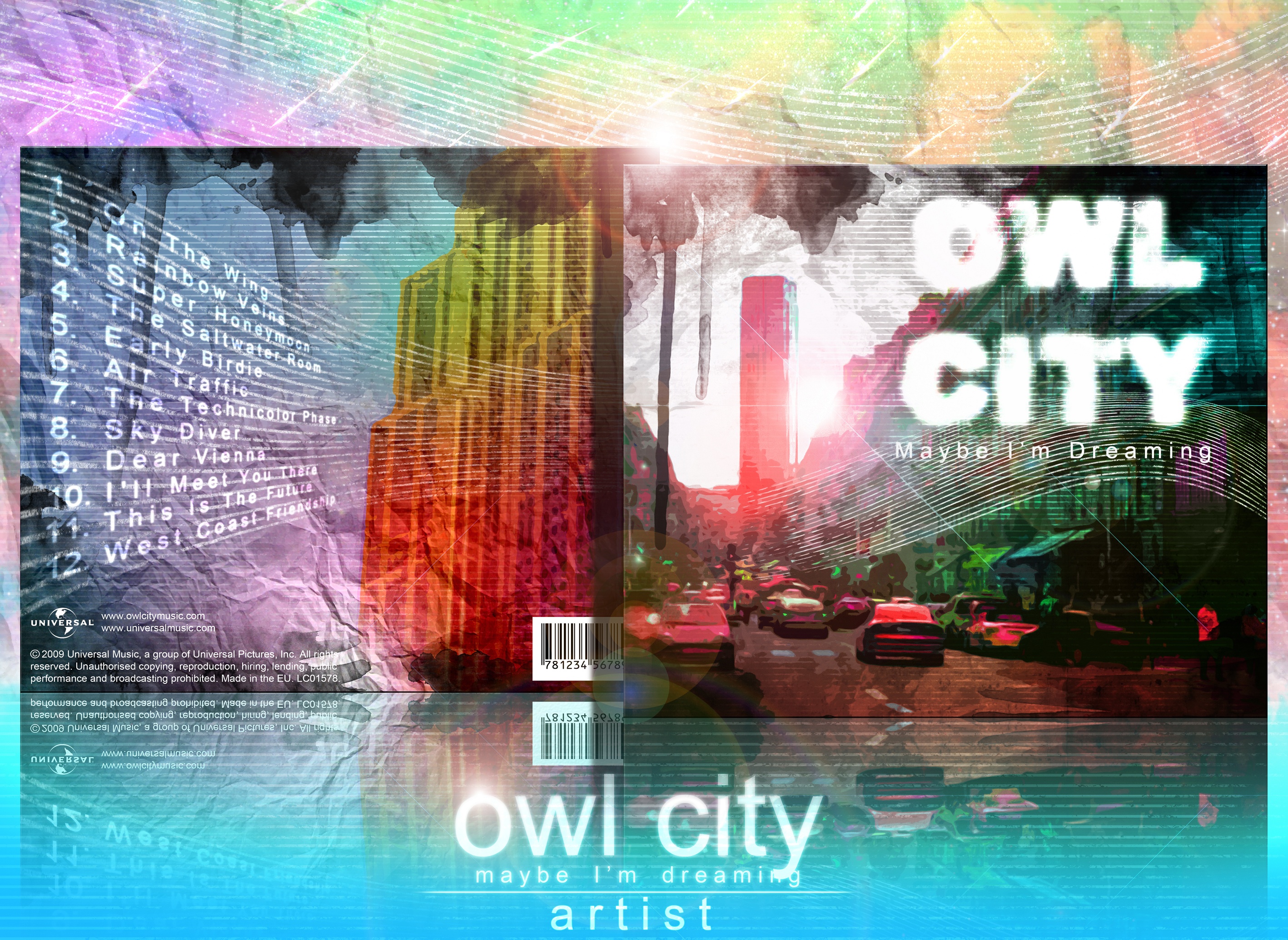 Owl City: Maybe I'm Dreaming box cover