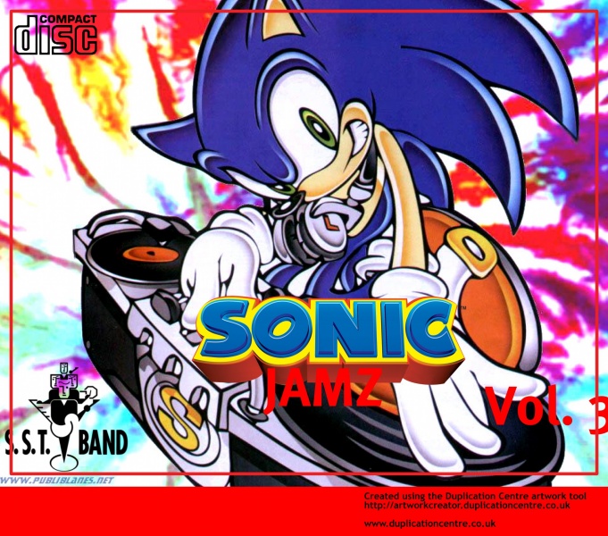 Sonic Jamz Vol. 3 box art cover