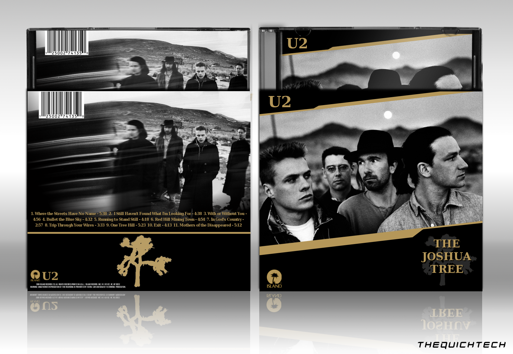 U2 - The Joshua Tree box cover