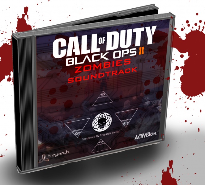 Black Ops 2 Zombie Soundtrack box art cover
