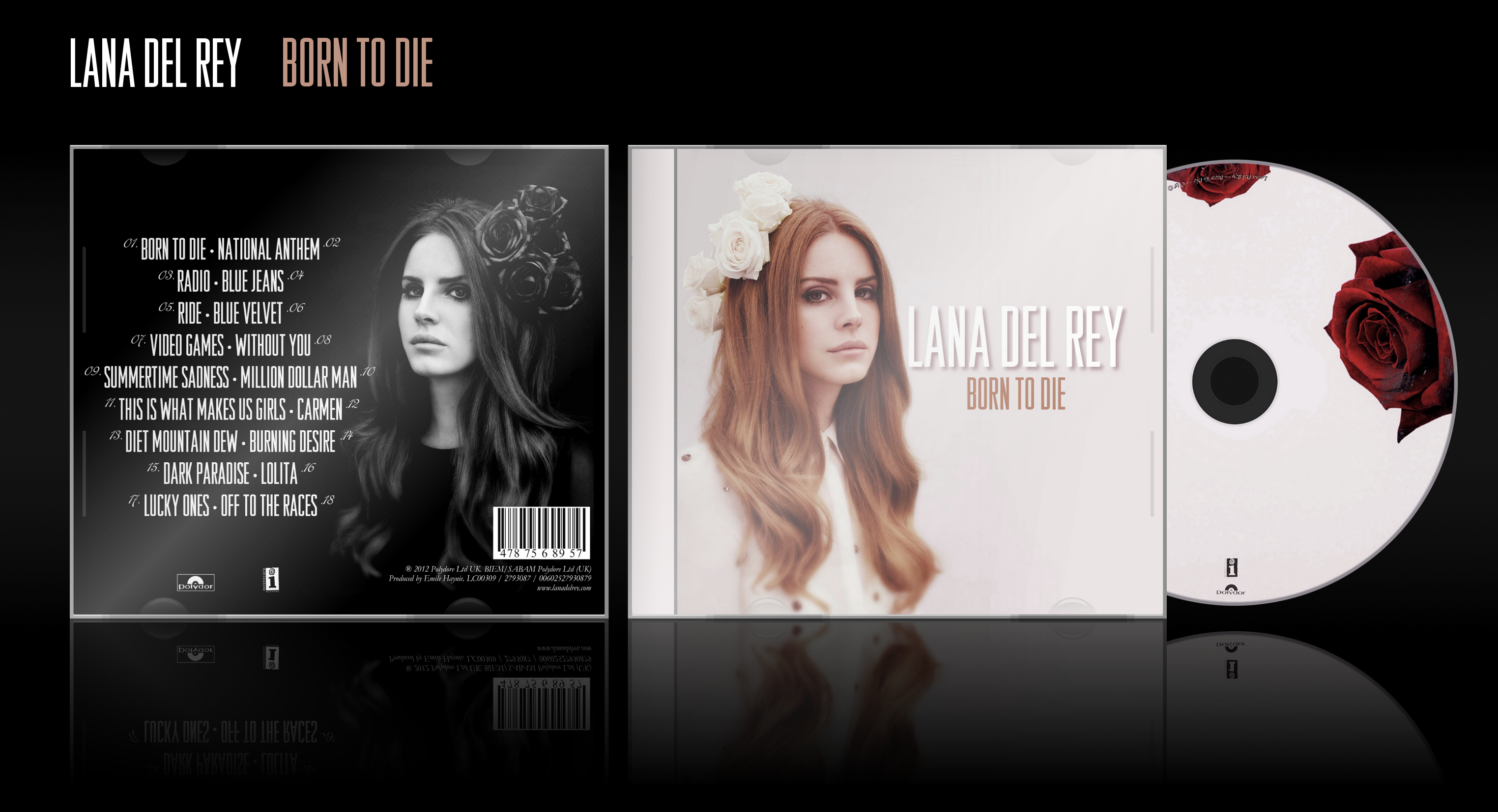 Lana Del Rey: Born To Die box cover