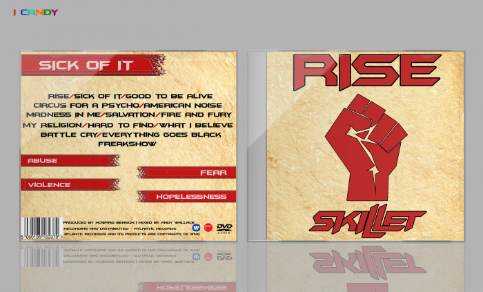 SKILLET : Rise box art cover