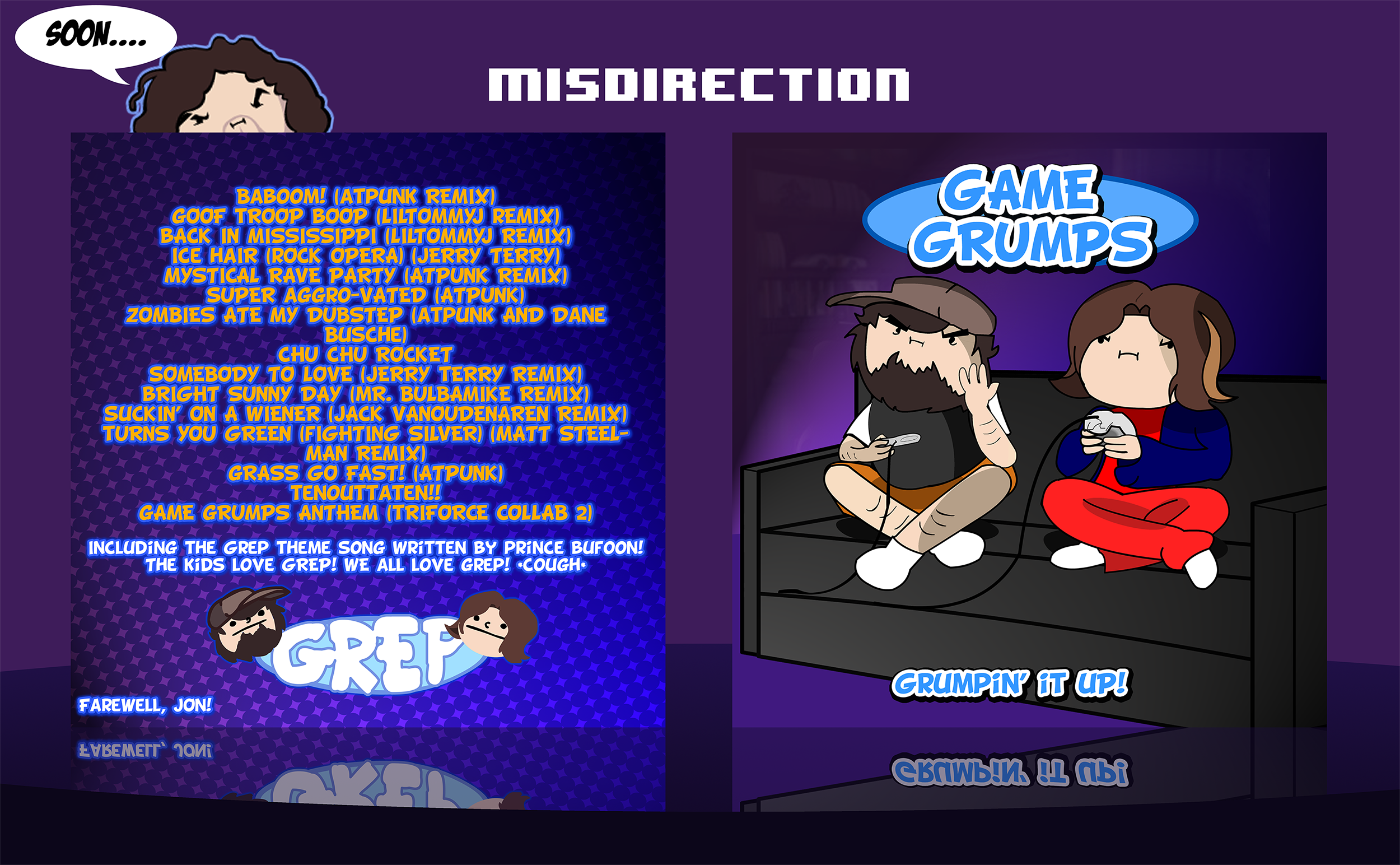 Game Grumps: Grumpin' it Up! box cover
