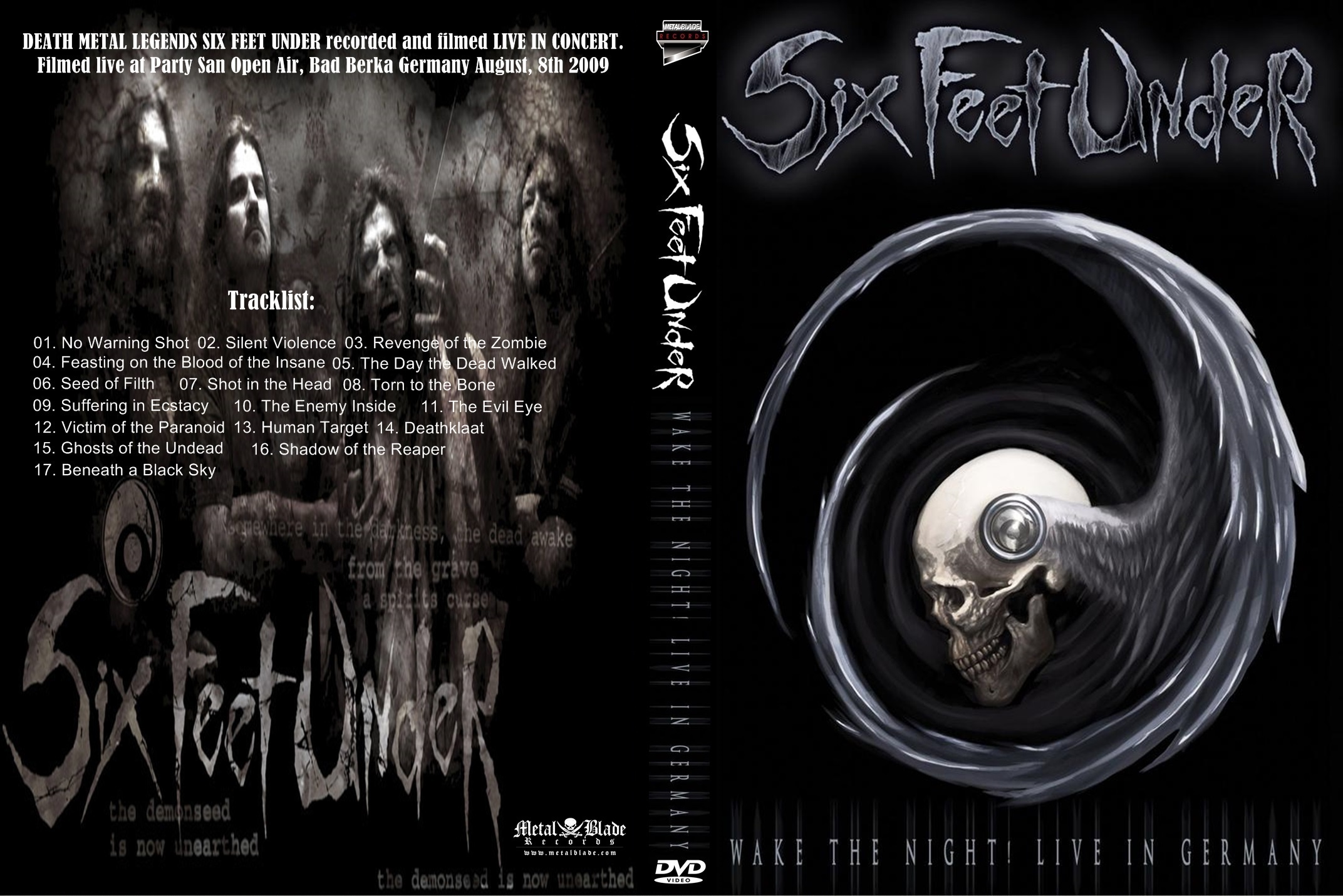 Six Feet Under - Wake The Night! box cover