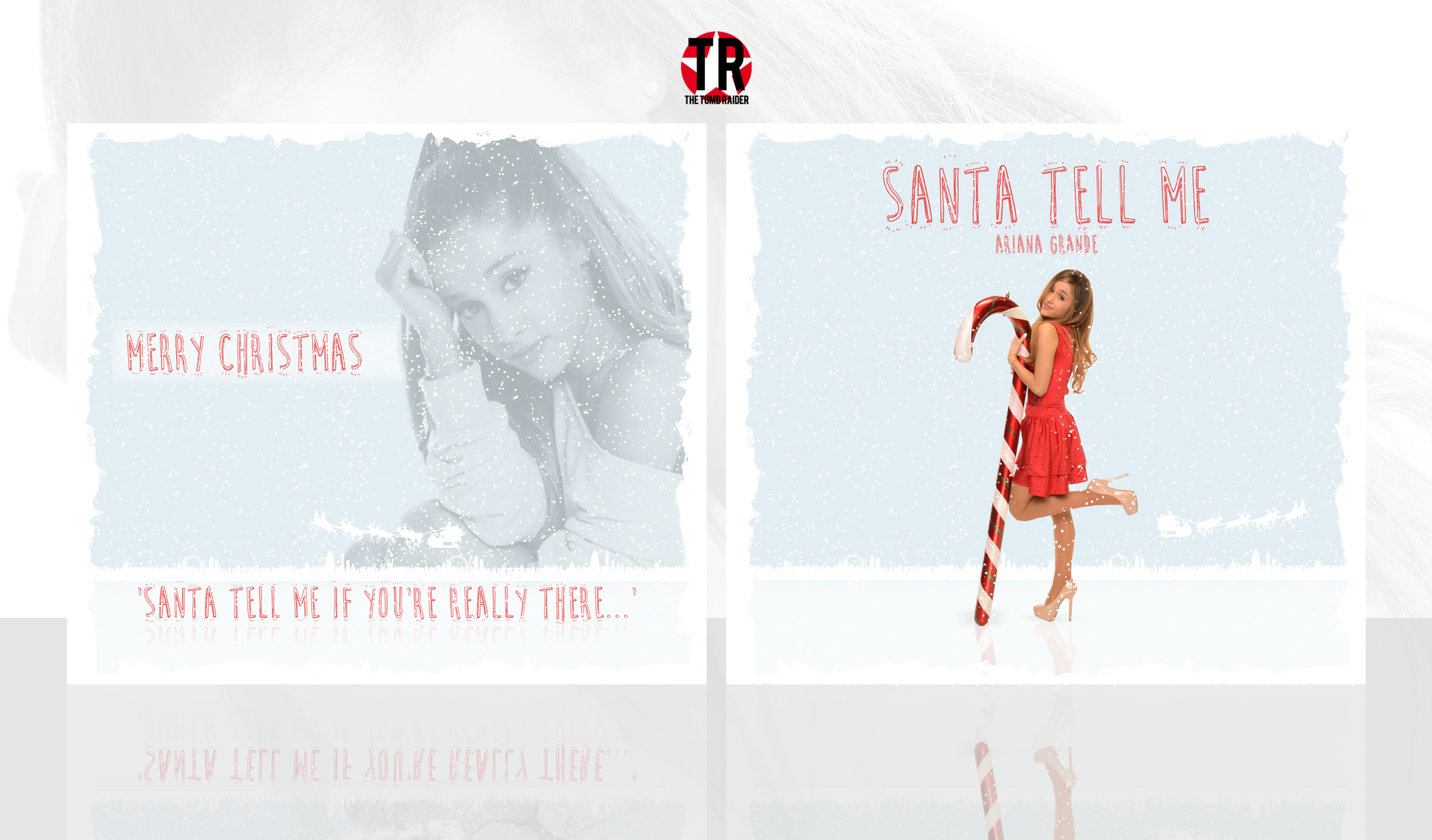 Santa Tell Me - Ariana Grande box cover