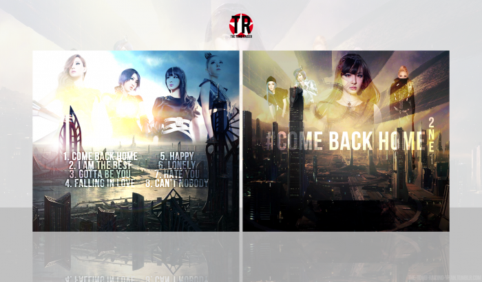 2NE1 - #COME BACK HOME box art cover