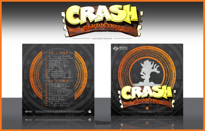 Crash Bandicoot Soundtrack box art cover