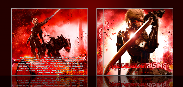 Metal Gear Rising: Revengeance - Vocal Tracks box art cover