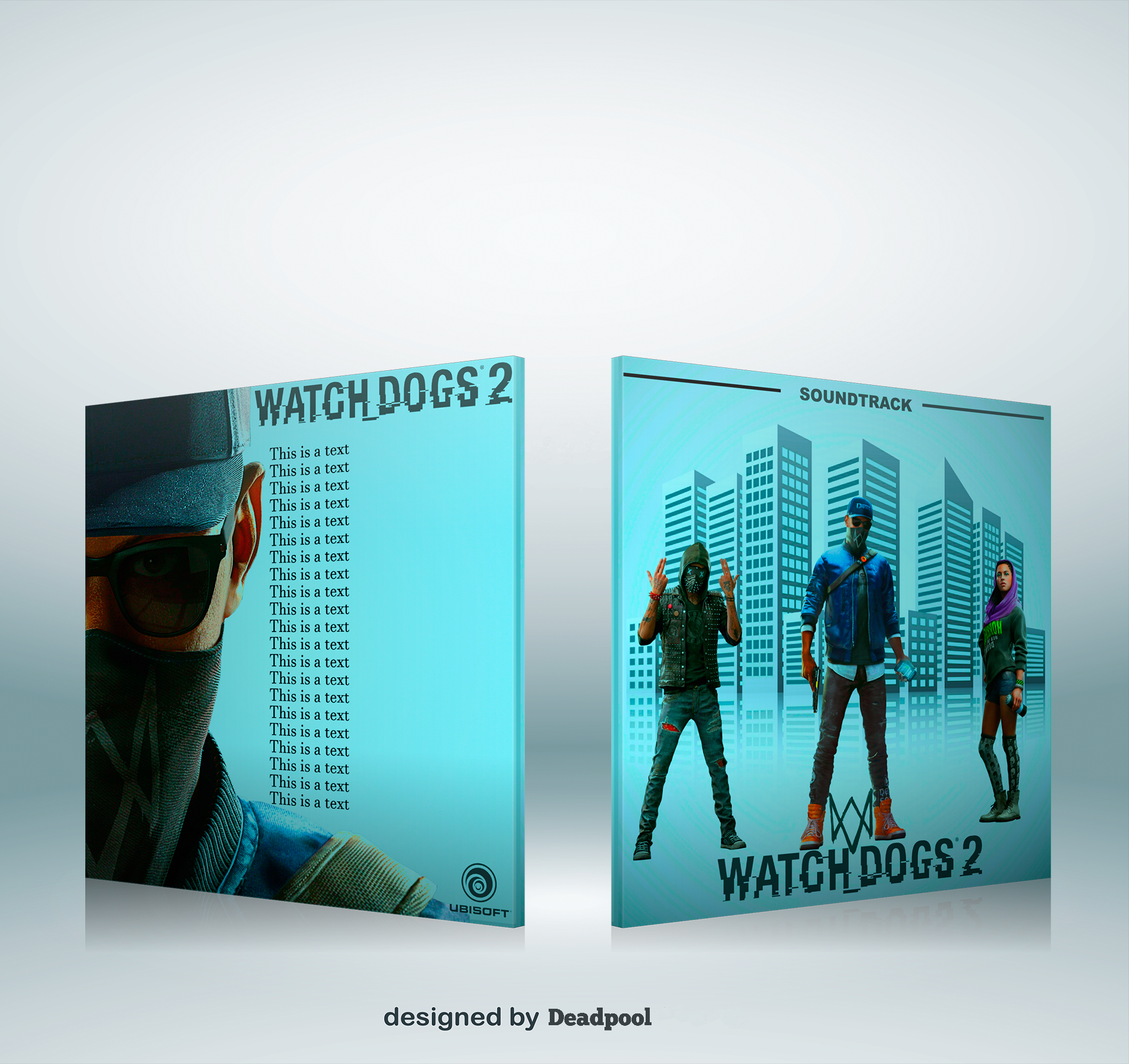 watch dogs 2 ( soundtrack) box cover
