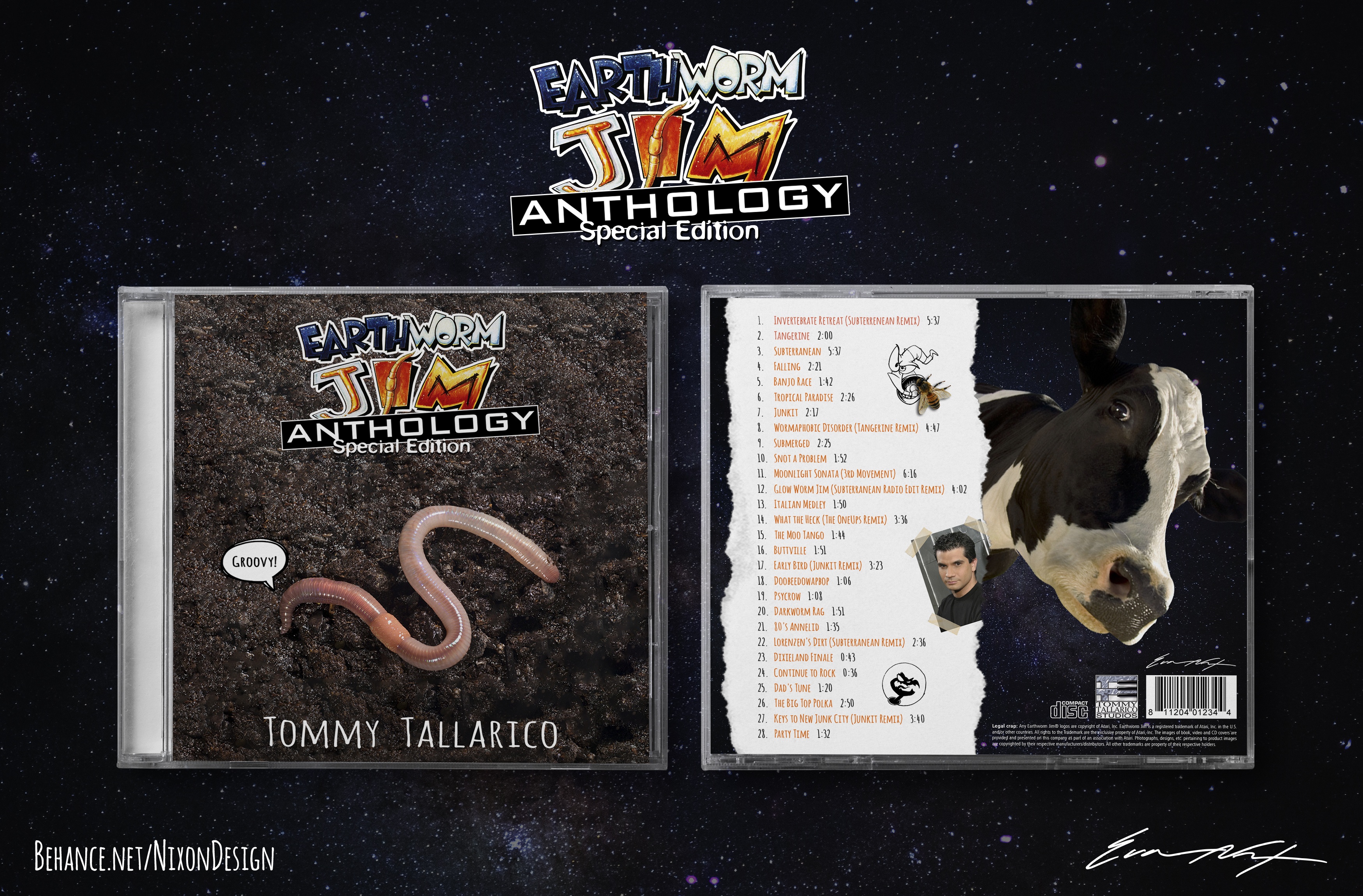Earthworm Jim Anthology – Special Edition box cover