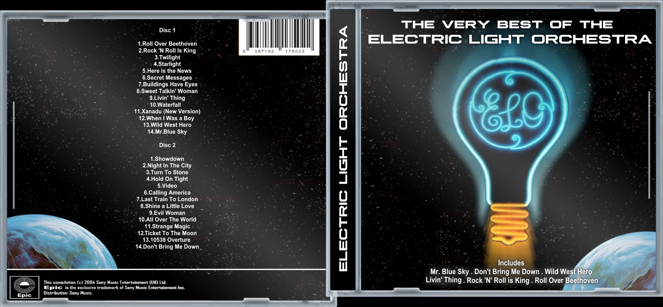 Electric Light Orchestra : The Very Best Of box cover