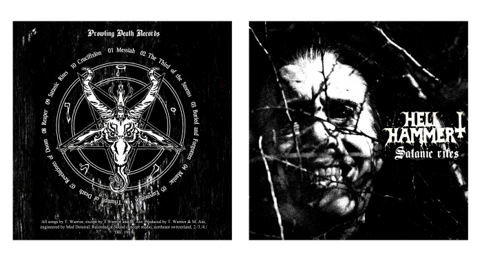 Hellhammer: Satanic Rites box art cover