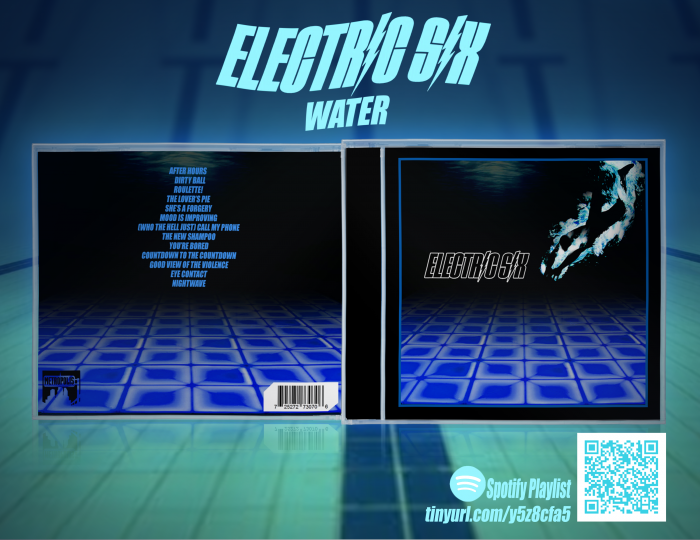 ElectricSix - Water box art cover