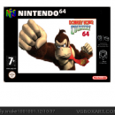 Donkey kong country 64 Box Art Cover