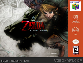Legend of Zelda : Twilight Princess box cover