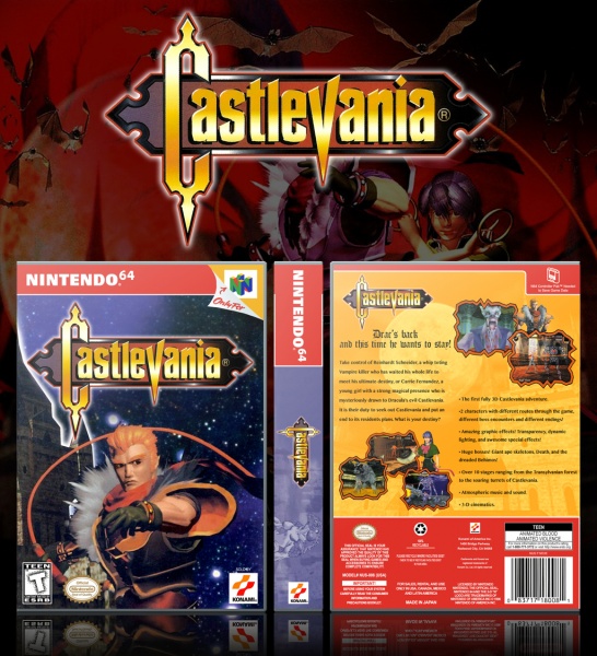 Castlevania box art cover