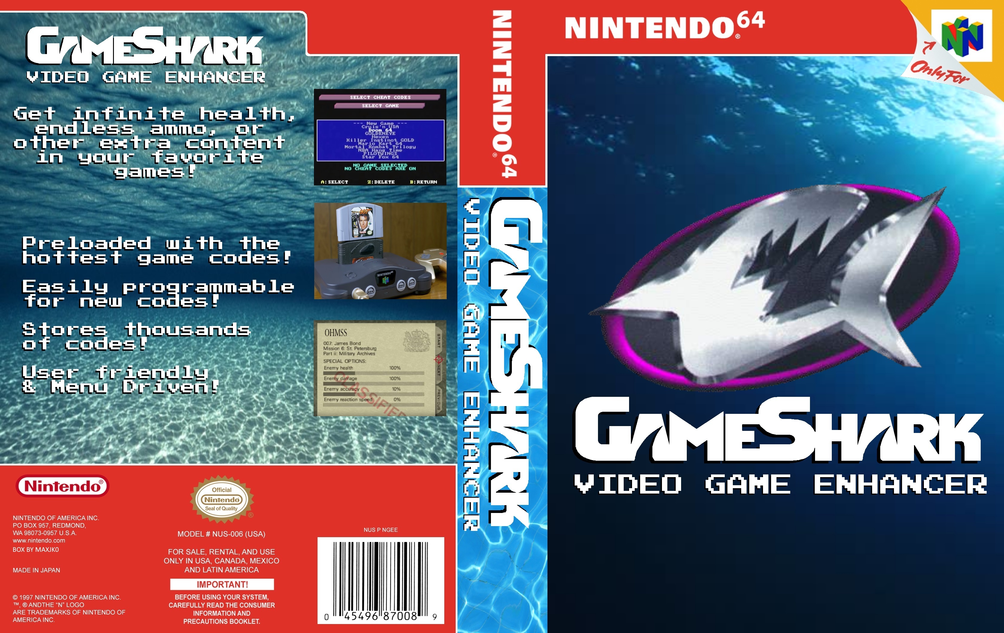 Game Shark Pro box cover