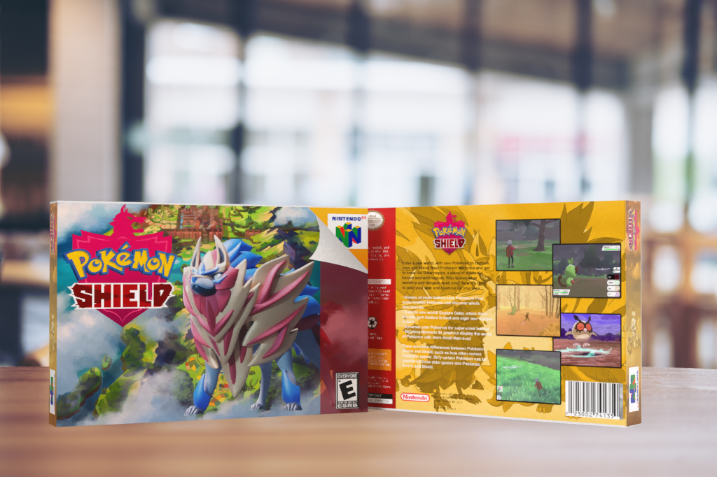 Pokémon Shield box cover