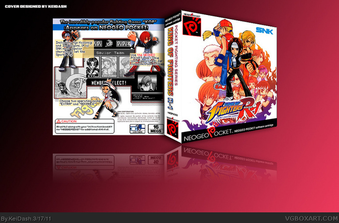 NGP - The King of Fighters R-1 box art cover
