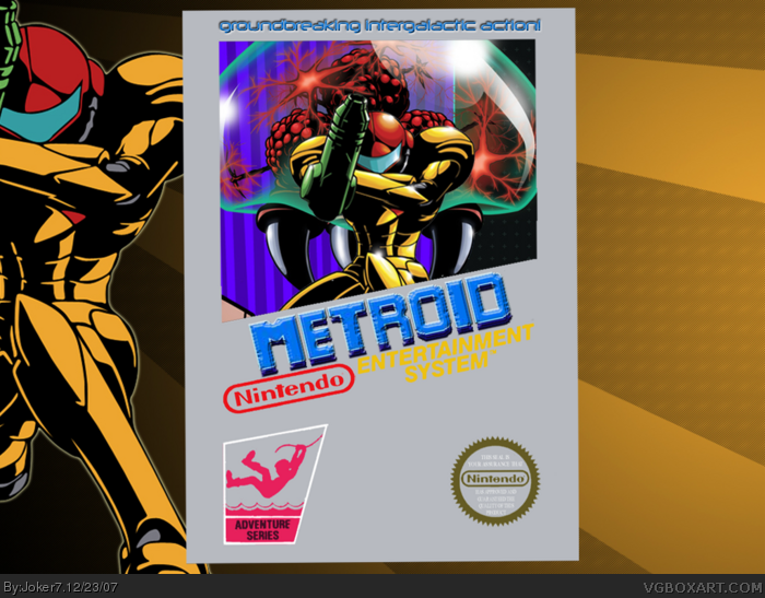 Metroid box art cover