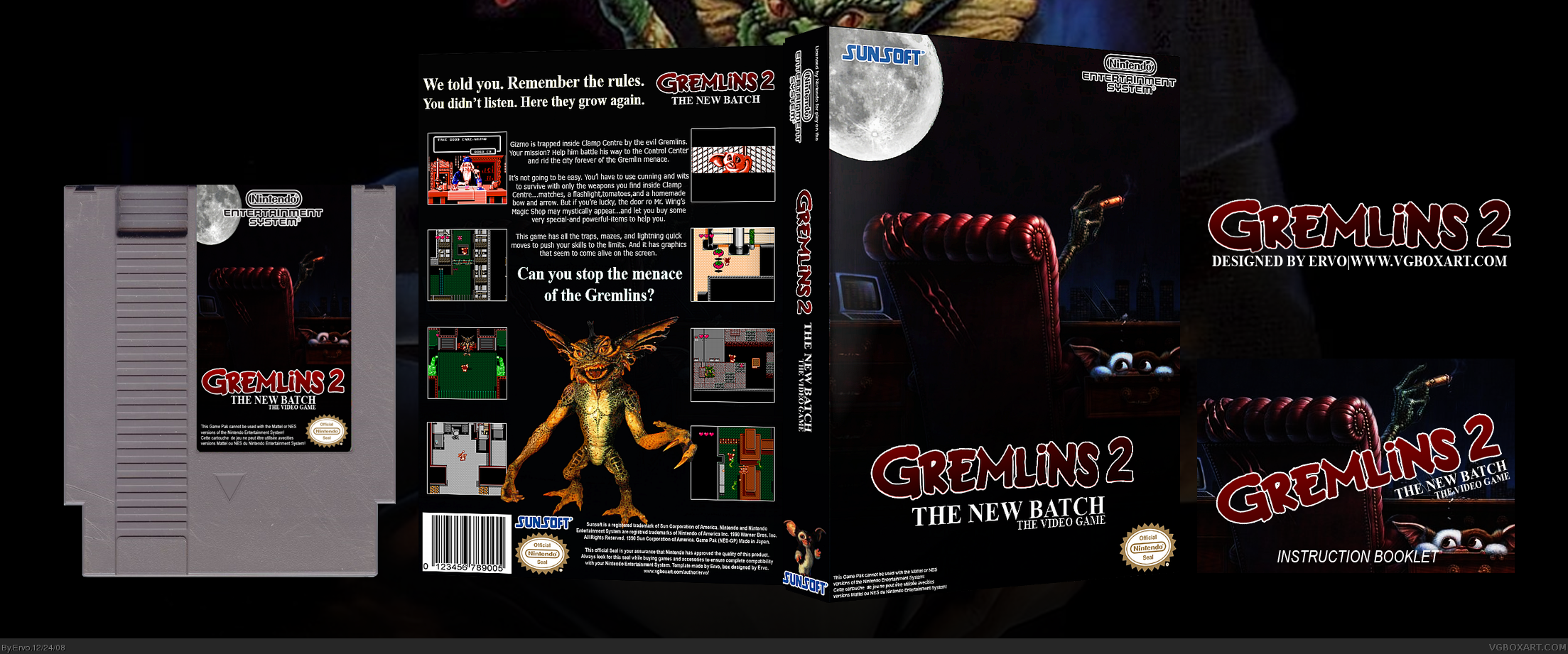 Gremlins 2: The New Batch box cover