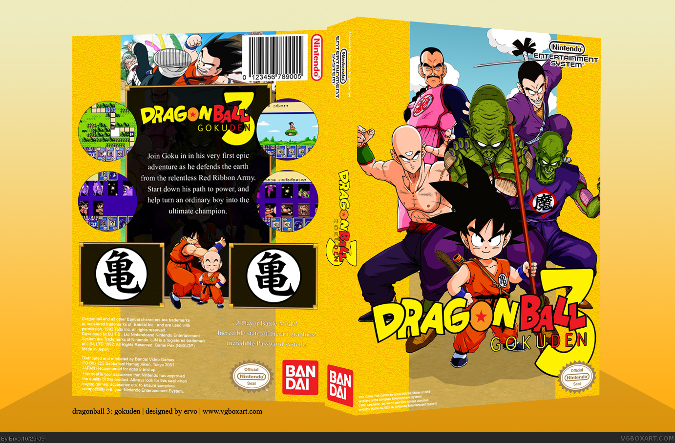 Dragonball 3: Gokuden box cover