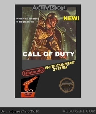 Call of Duty box cover
