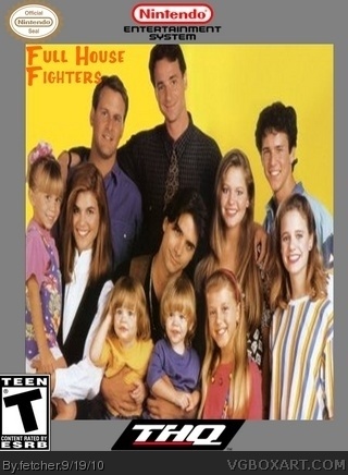 Full House Fighters box art cover