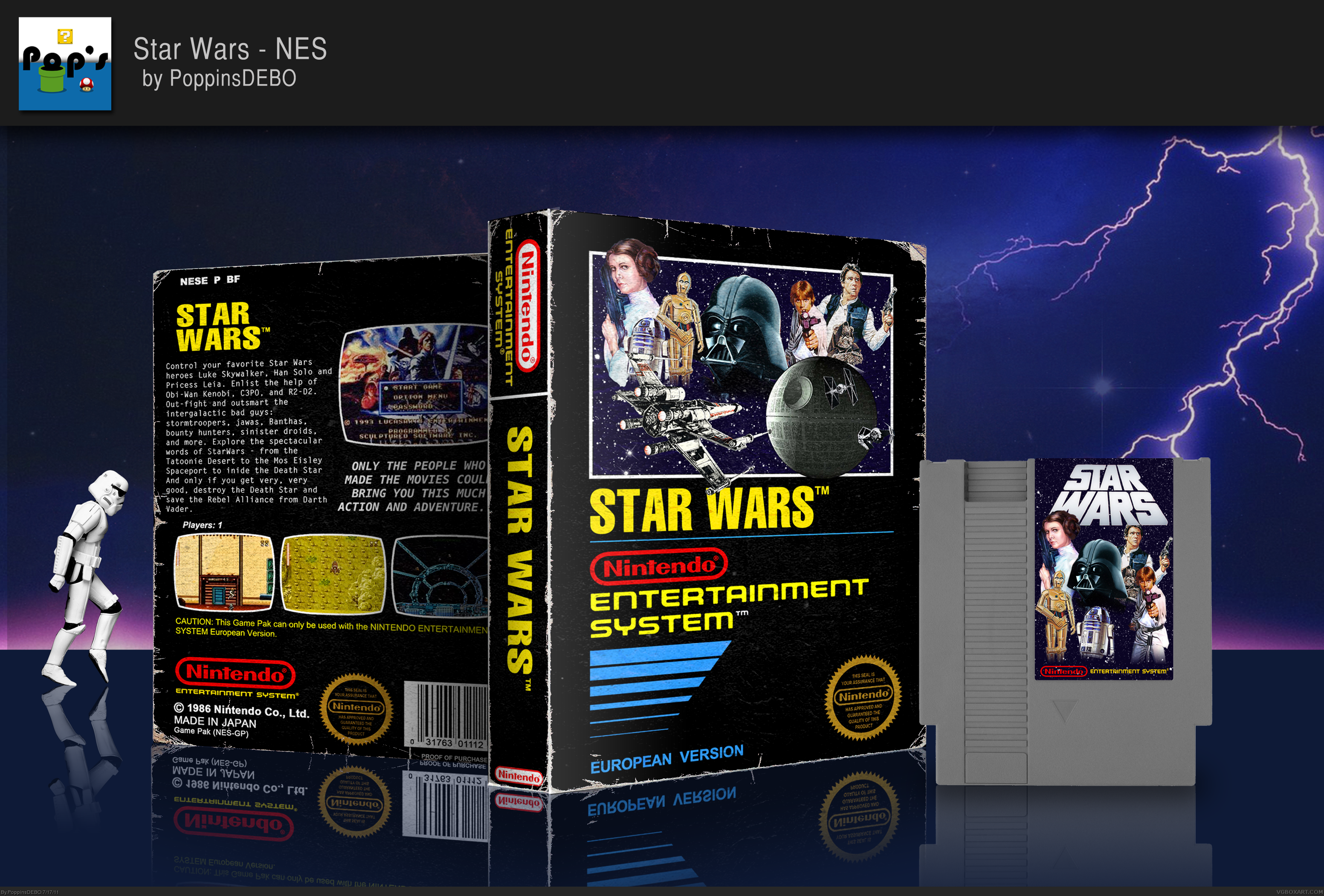 Star Wars box cover