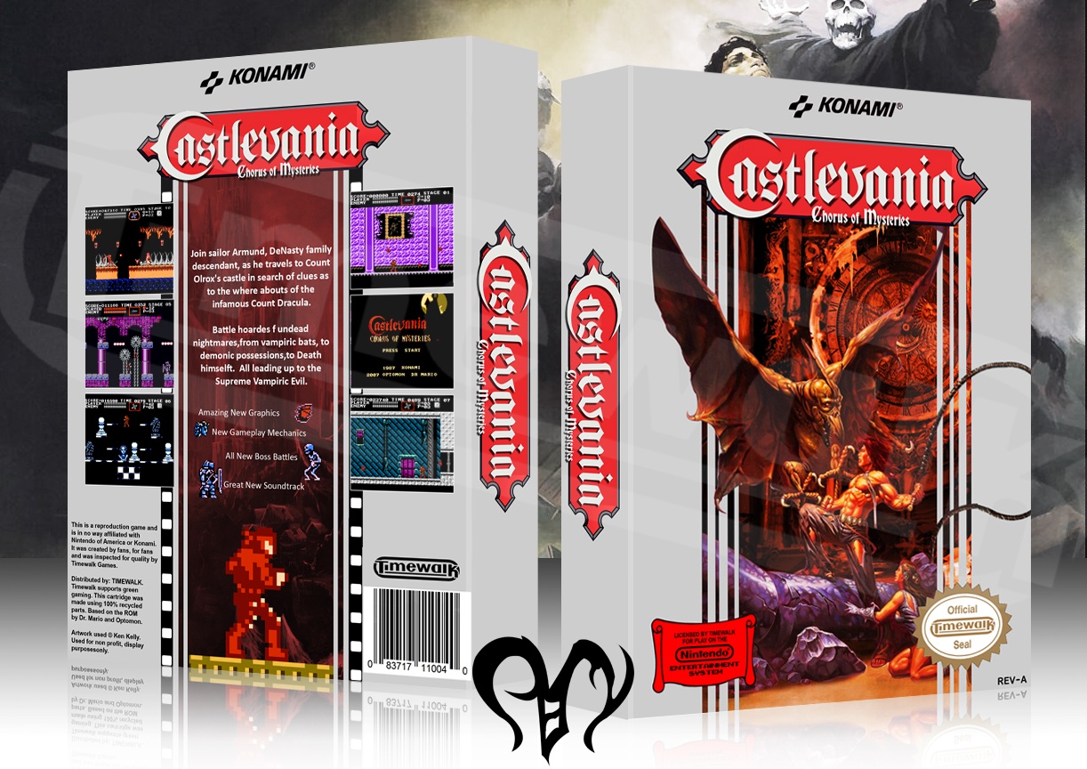 Castlevania: Chorus of Mysteries box cover