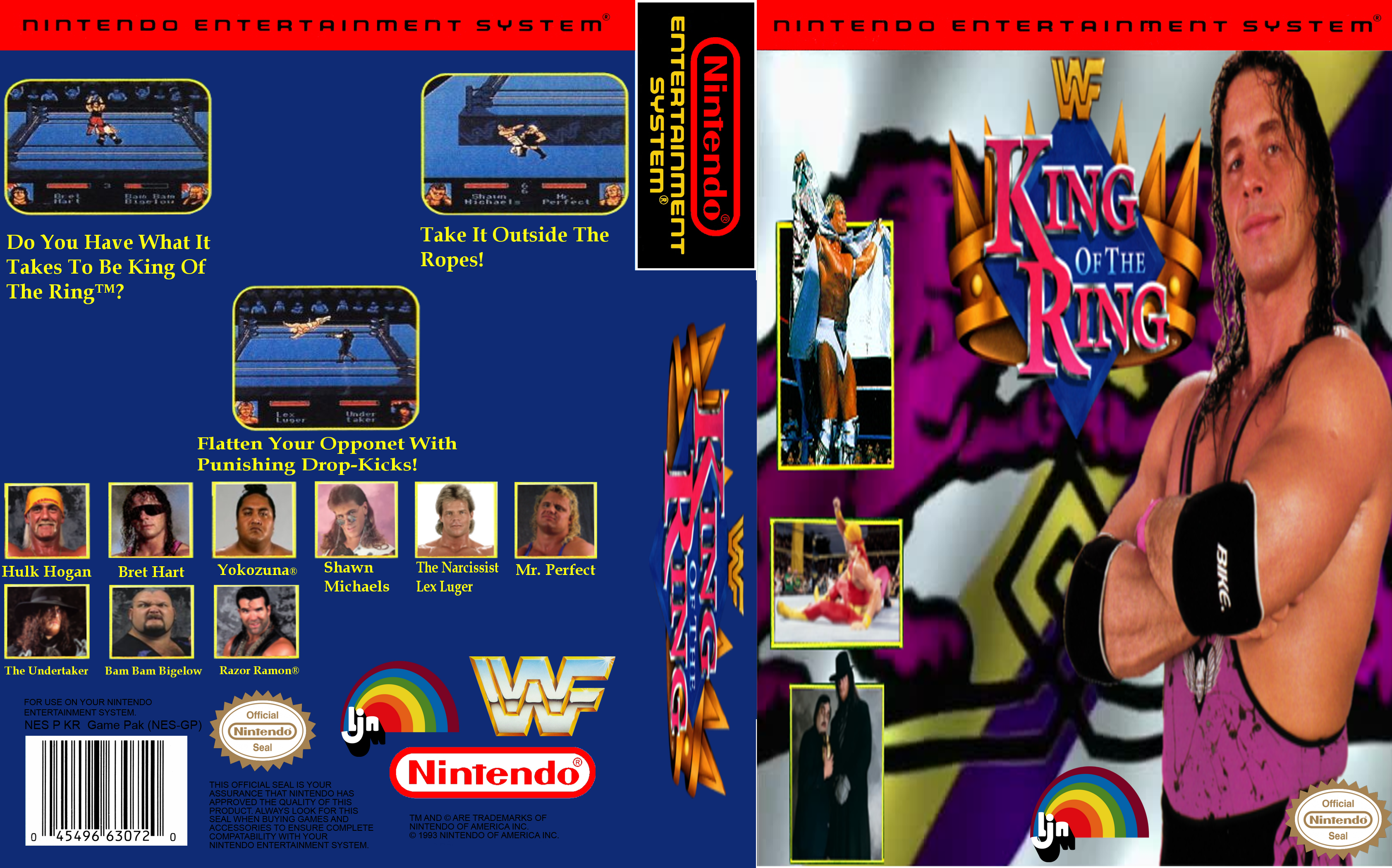 WWF King Of The Ring box cover