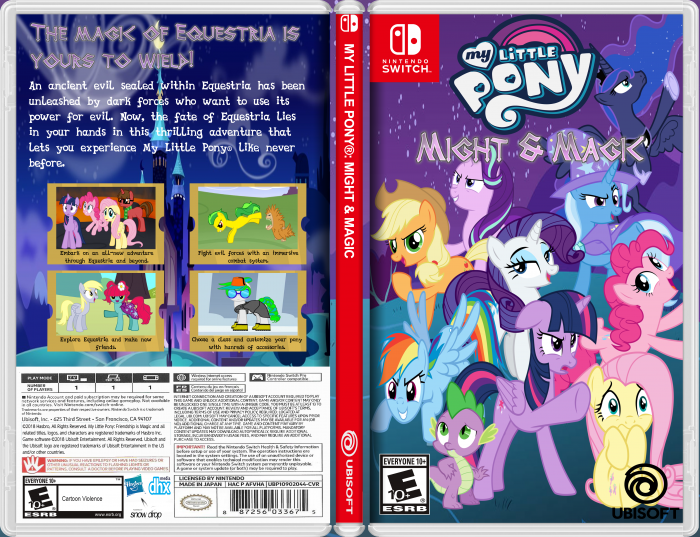 My Little Pony: Might & Magic box art cover