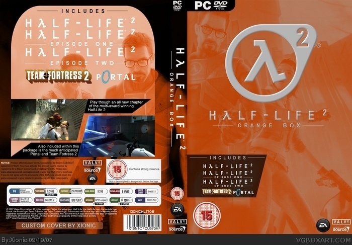 Half-Life 2: The Orange Box box art cover