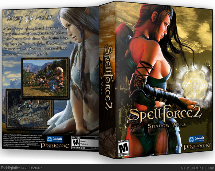 Spellforce 2: Shadow Wars box art cover