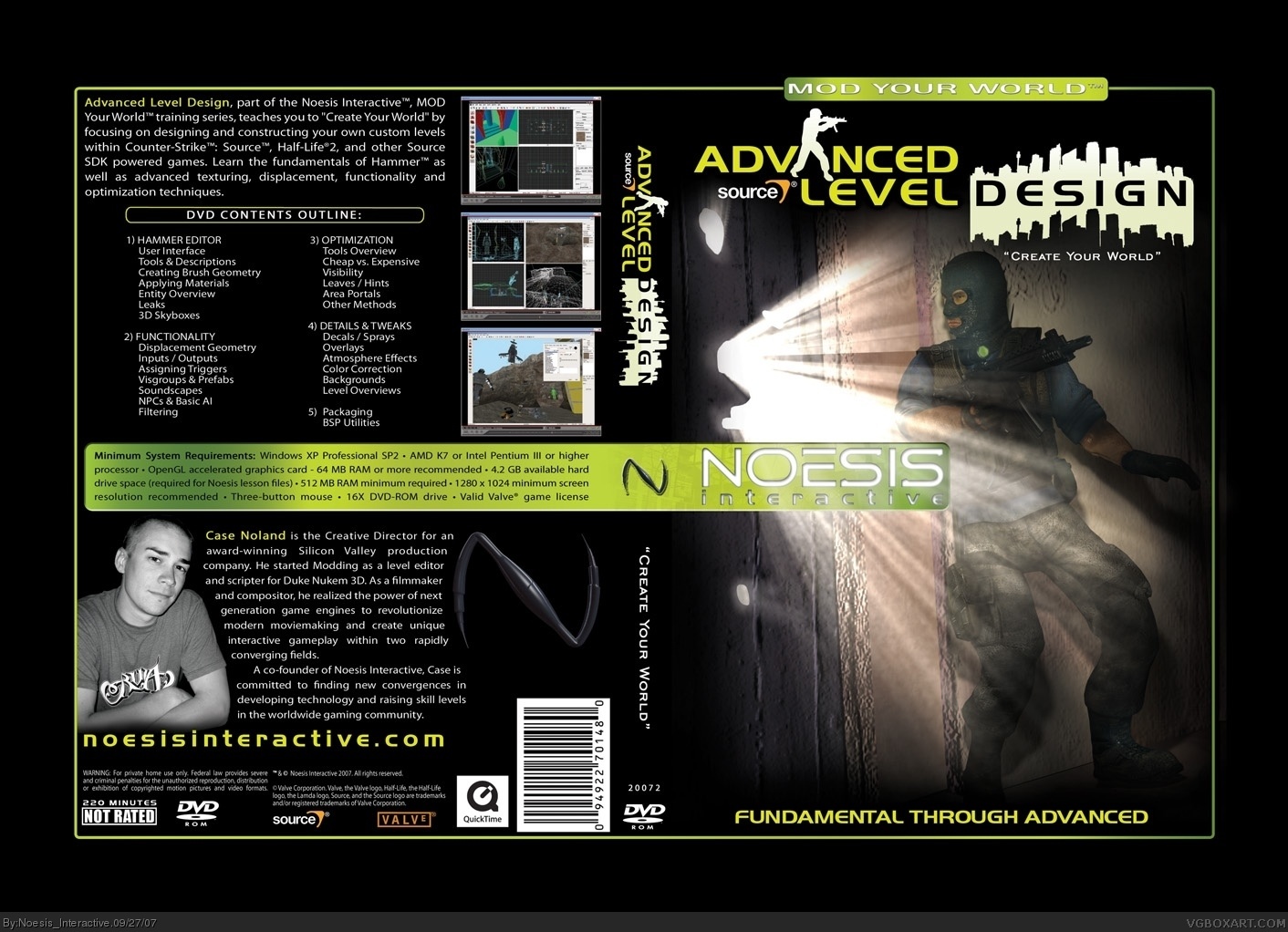 Noesis Interactive - Advanced Source Level Design box cover