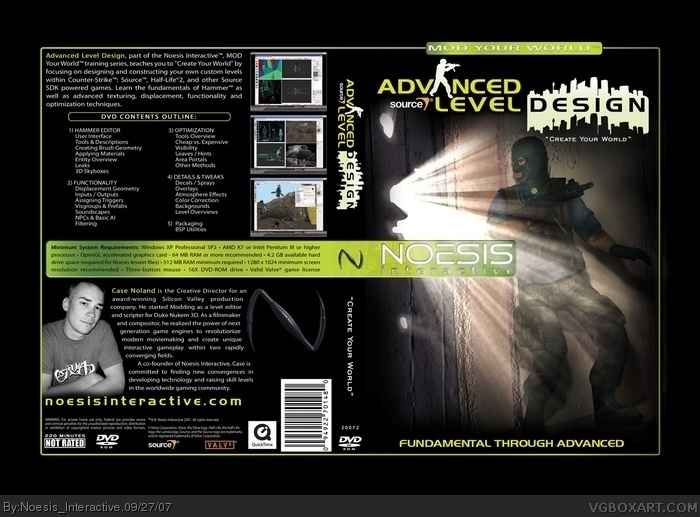 Noesis Interactive - Advanced Source Level Design box art cover