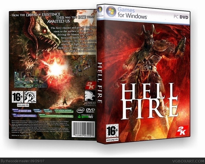 Hell Fire box art cover