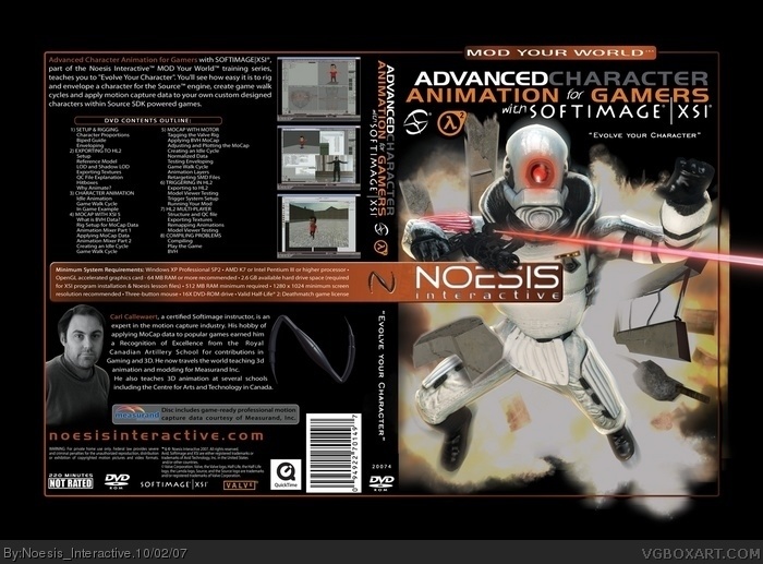 Noesis Interactive-Advanced Character Animation box art cover