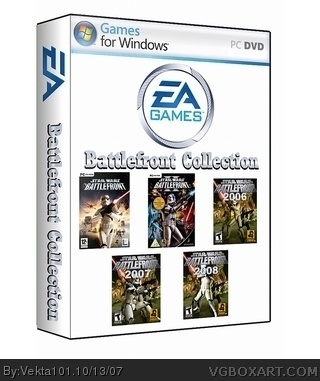 EA's Star Wars Battlefront Collection box cover