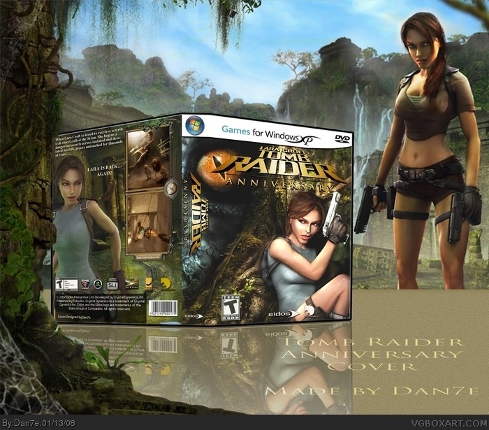 Tomb Raider Anniversary box art cover