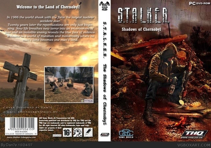 S.T.A.L.K.E.R. Shadow of Chernobyl box art cover