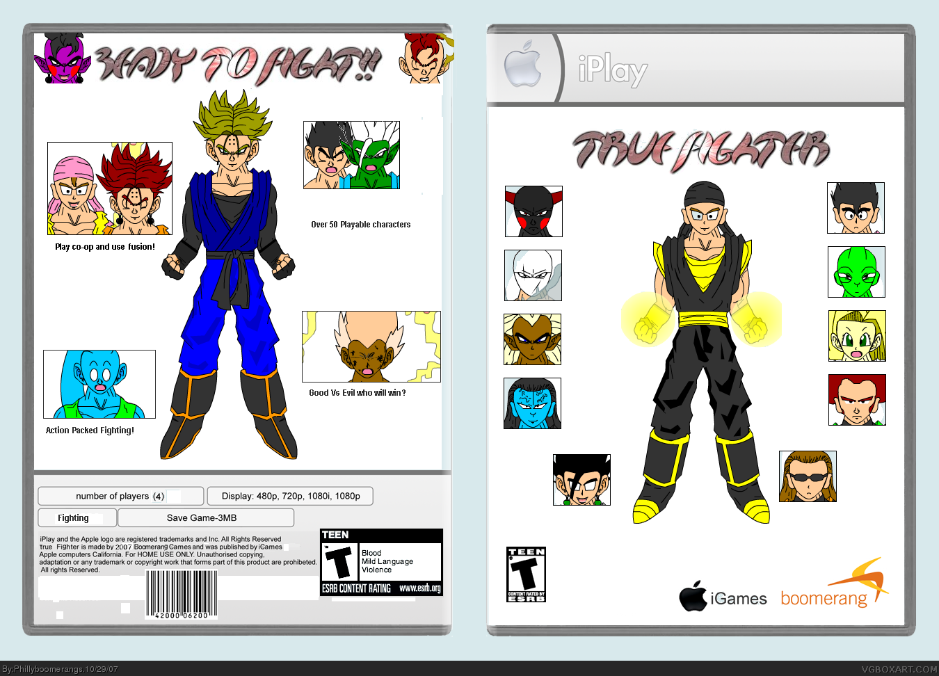 True Fighter (iplay) box cover