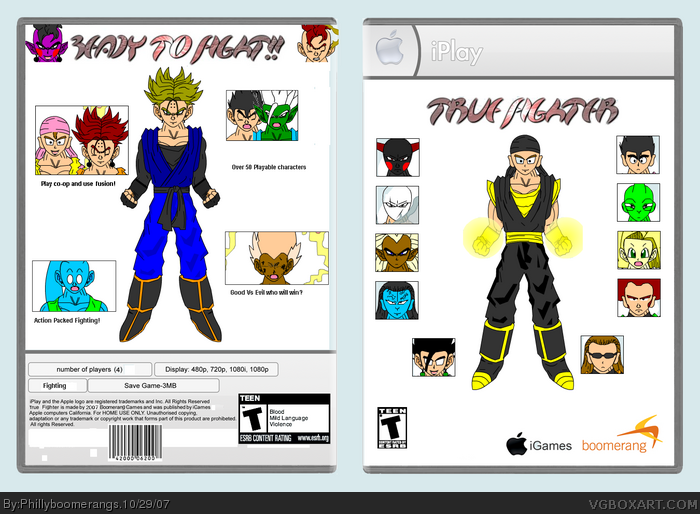 True Fighter (iplay) box art cover