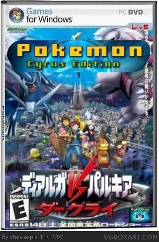 Pokemon Cyrus box cover