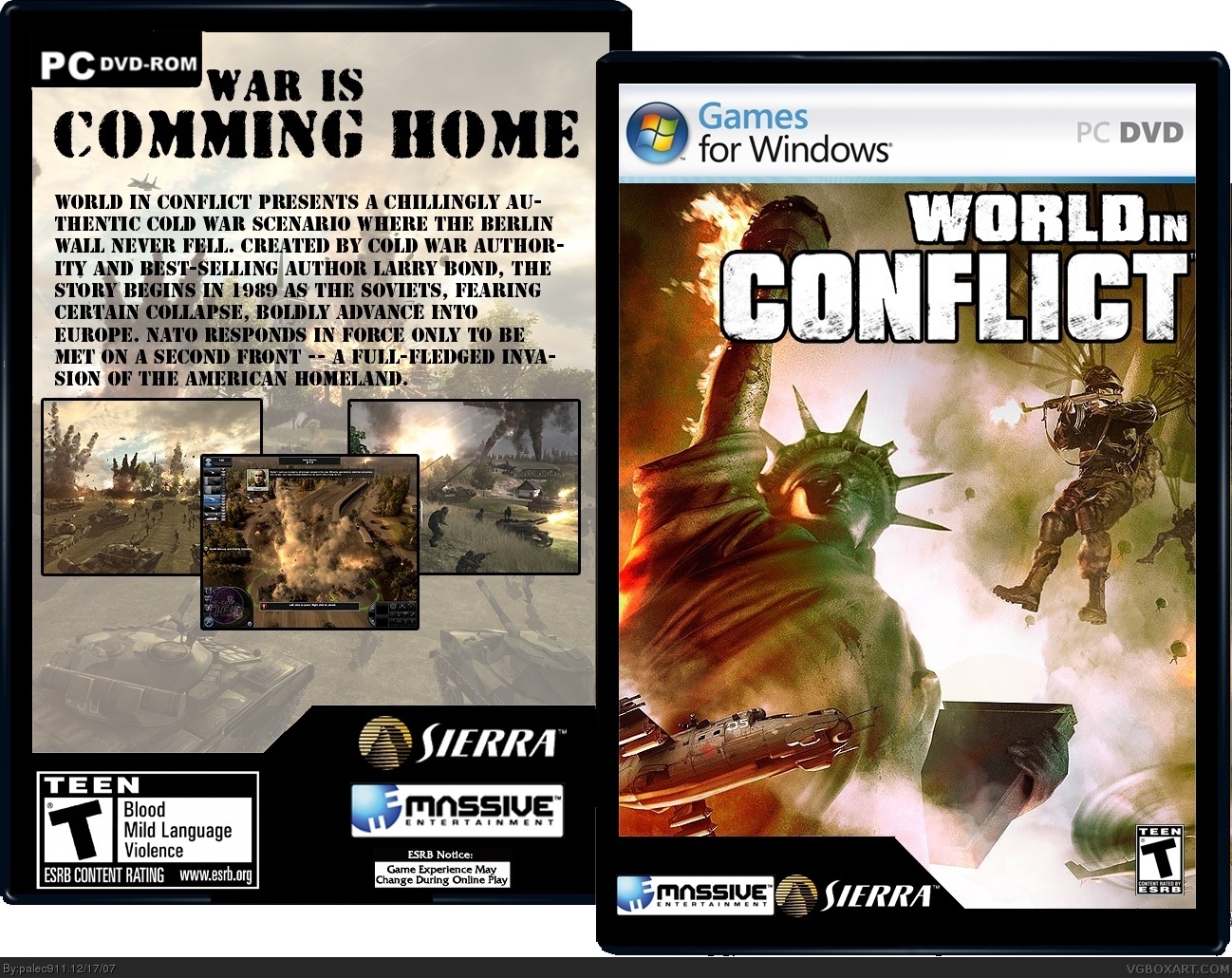 World in Conflict box cover