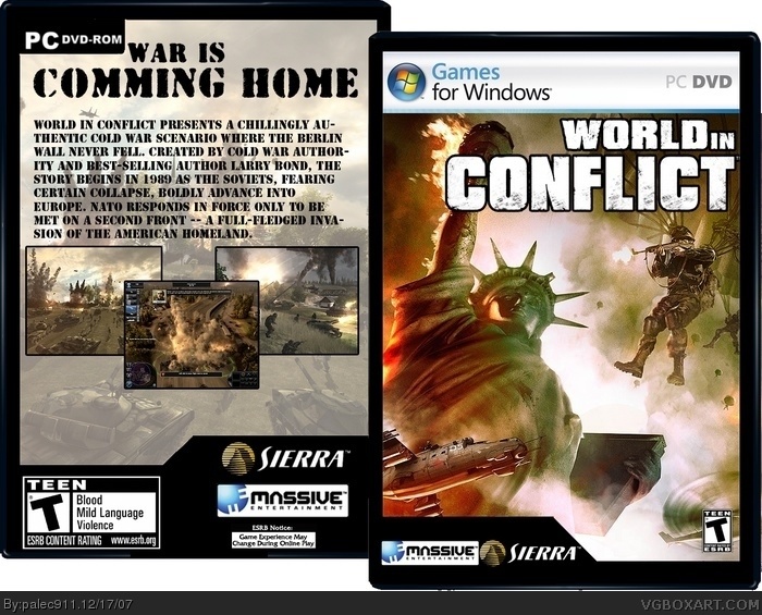 World in Conflict box art cover