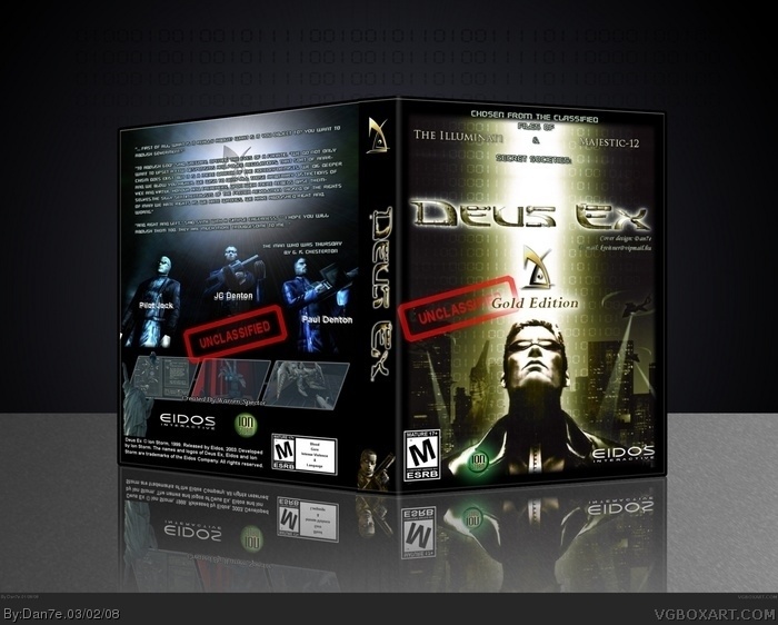 Deus Ex box art cover
